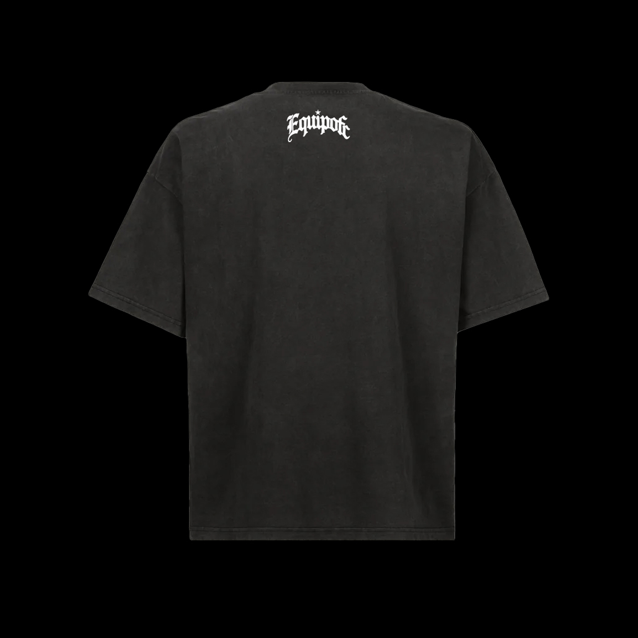 SPANISH SUMMER BLACK TEE